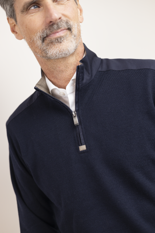 PAUL AND SHARK halfzip trui look 26