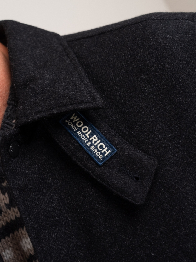 Woolrich CFWOOS2019MBUT3190 1511 FADED BLACK M.