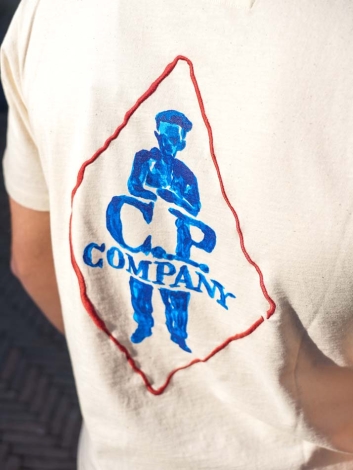 CP COMPANY SHIRT BACKPRINT