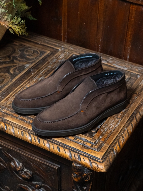 Santoni MGDT17823SMOAGEX T50 DARK BROWN foto 8