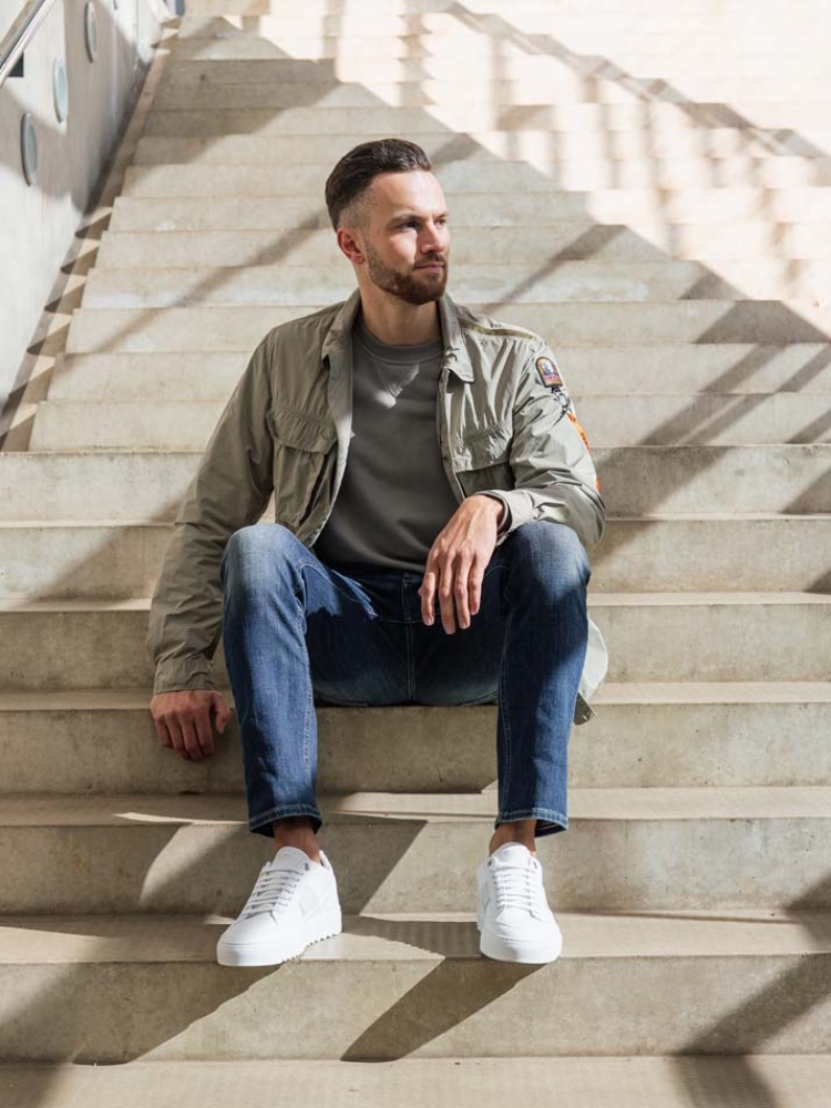 Mason Garments MG51-27D TONAL WHITE