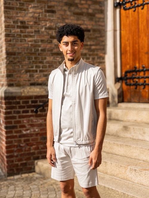 Valenza SUPIMA POLO S/S 1005 19 BEIGE foto 3