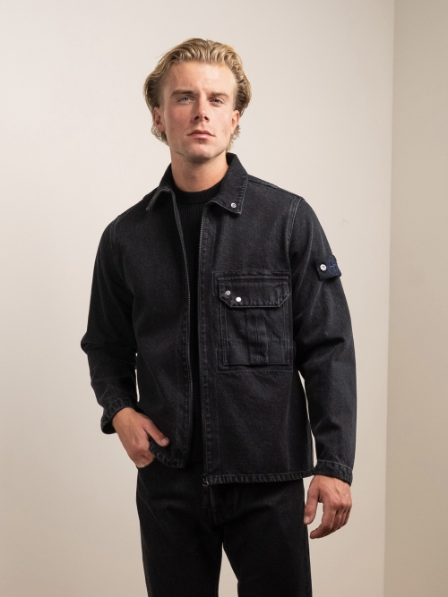 Stone Island L2S14 1200002 S0J32 VJ902 BLACK MEDIUM WASH foto 4