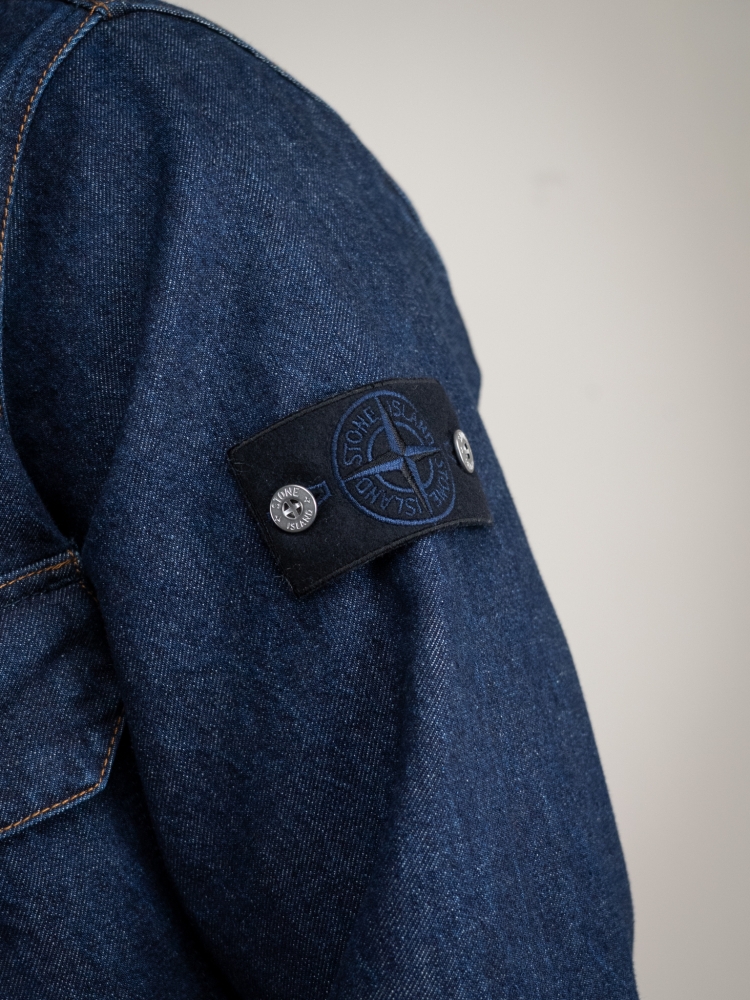 Stone Island L1S14 1200002 S00J7 VJ201 BLUE RINSE