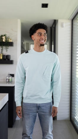 mastrum zomer sweater blauw