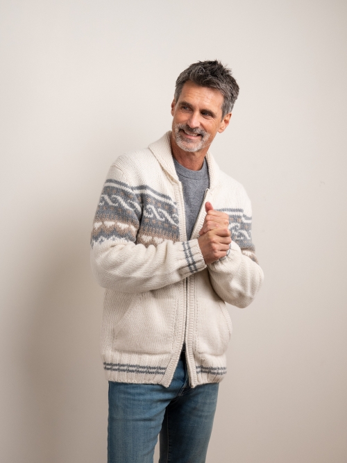 Woolrich CFWOKN2083MRUF5099 8330 MILKY CREAM JACQUARD foto 4