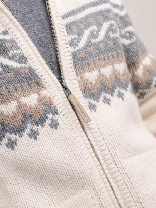 Woolrich CFWOKN2083MRUF5099 8330 MILKY CREAM JACQUARD foto 5