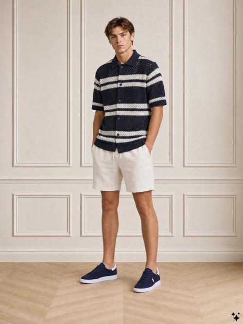 Polo Ralph Lauren  809961180 002 NAVY/WHITE foto 10