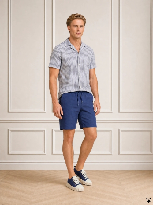 Les Deux 1001863 430 DARK DENIM BLUE foto 4