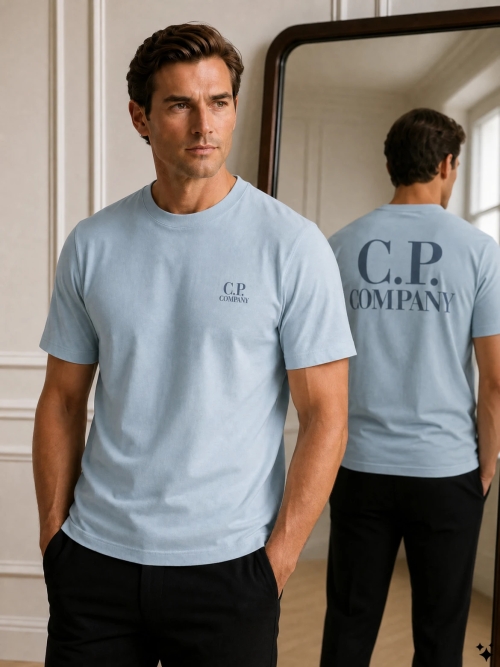 C.P. Company 20CMTS086A-005100W 809 SILVER BLUE foto 3