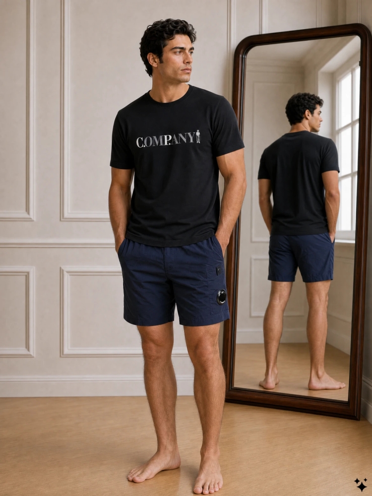 C.P. Company 20CMTS085A-005100W 999 BLACK