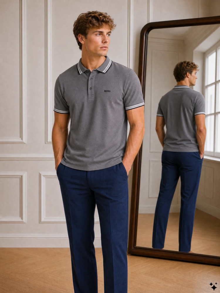 Boss  50469055 PADDY 071 OPEN GREY