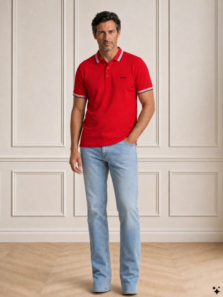 Boss  50469055 PADDY 644 OPEN RED