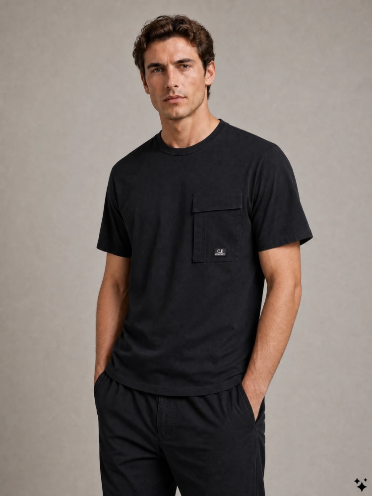 C.P. Company 21CMTS164A-110580W 999 BLACK