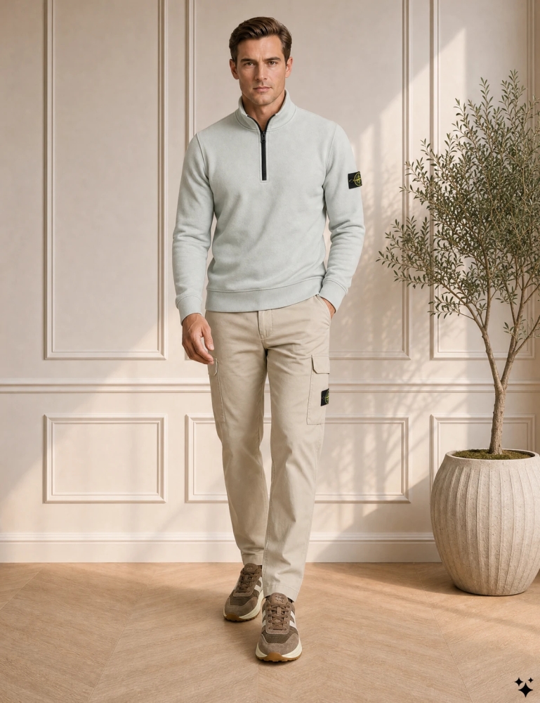Stone Island L1S15 6100070 S0051 V0055 SAGE