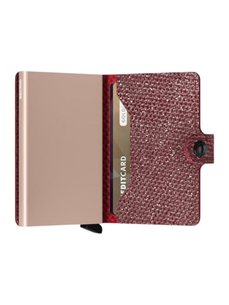 Secrid  MINIWALLET SPRAKLE RED