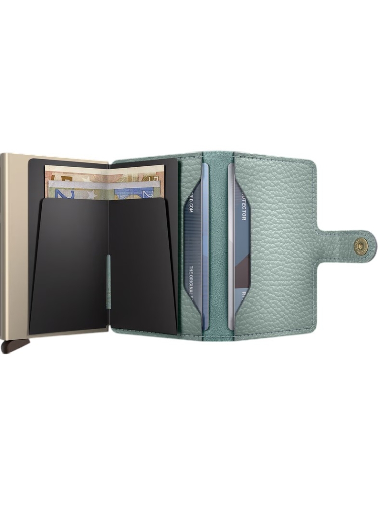 Secrid  MINIWALLET. PEBBLE SEA GREEN