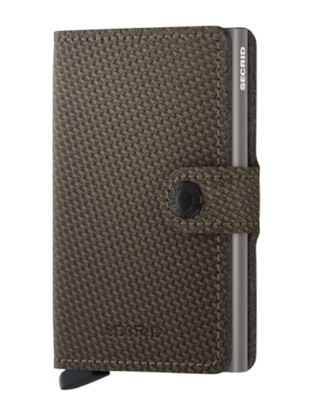 Secrid MINIWALLET CARBON KHAKI Secrid MINIWALLET CARBON KHAKI