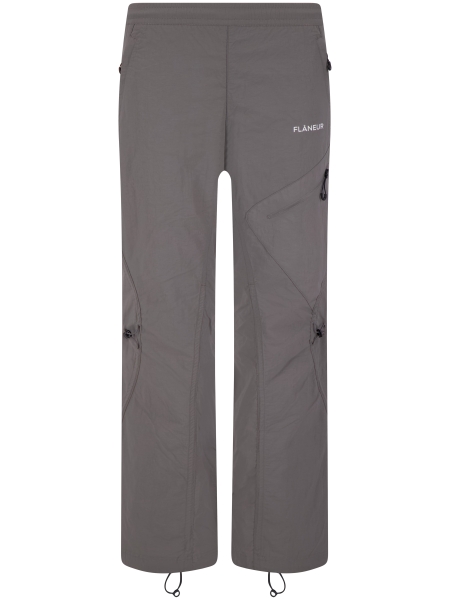 Flaneur F15050 TURTLE NYLON TROUSERS GREY Flaneur F15050 TURTLE NYLON TROUSERS GREY