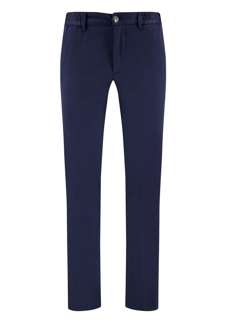 Valenza SUPIMA TAPERED TROUSER 1100 42 NAVY