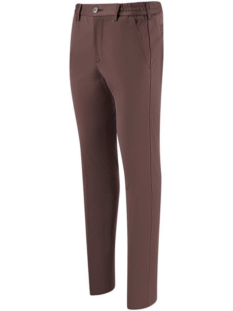 Valenza SUPIMA TAPERED TROUSER 1100 61 EBONY BROWN