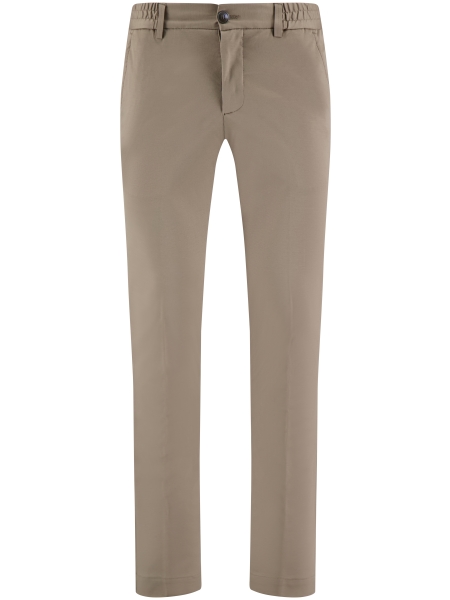 Valenza SUPIMA TAPERED TROUSER 1100 68 LEAD GREY Valenza SUPIMA TAPERED TROUSER 1100 68 LEAD GREY