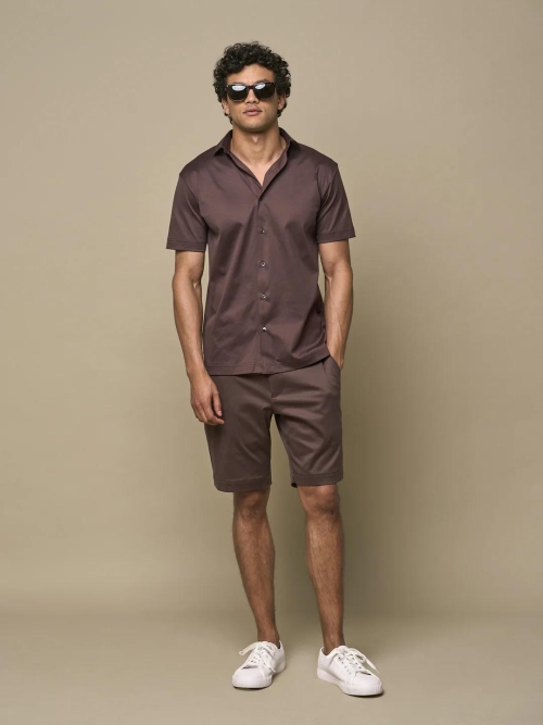 Valenza SUPIMA BERMUDA 1057 61 EBONY BROWN foto 4