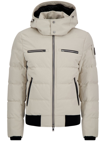 moose knuckles M35MB005N CLOUD BOMBER 1705 ALABASTER