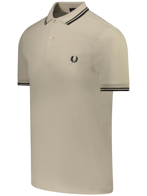 Fred Perry M3600 ST TW.TIPPED r70 lightoyster/black foto 3