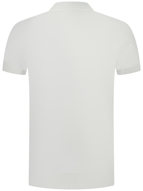 Valentoni Trevi polo zip Ecru foto 2