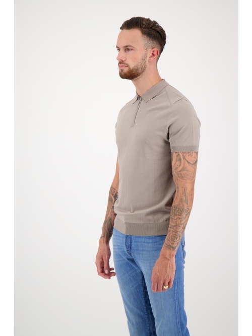 Valentoni Trevi polo zip Stone foto 5