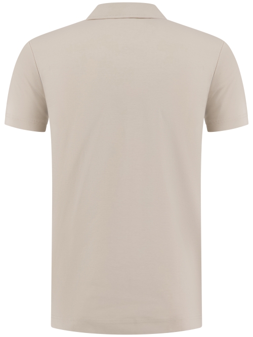 Valenza SUPIMA POLO S/S 1005 19 BEIGE foto 2