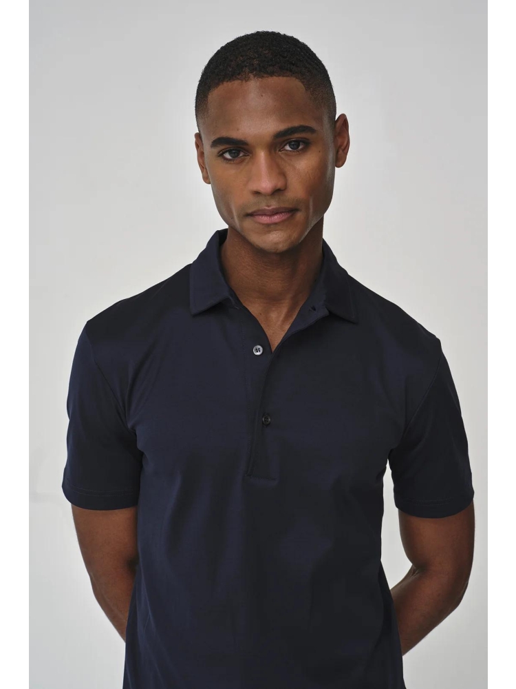Valenza SUPIMA POLO S/S 1005 42 NAVY
