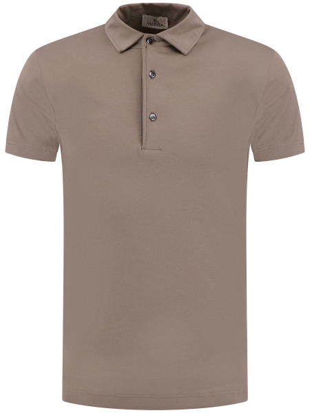 Valenza SUPIMA POLO S/S 1005 68 LEAD GREY