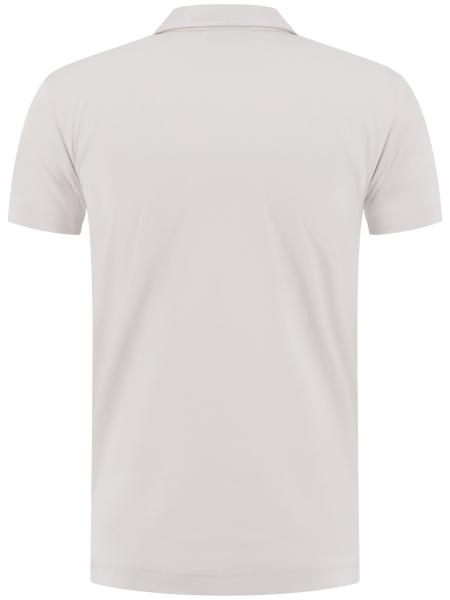 Valenza SUPIMA POLO ZIP 1049 15 PEARL GREY