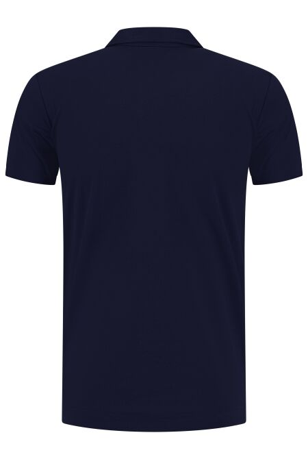 Valenza SUPIMA POLO ZIP 1049 42 NAVY