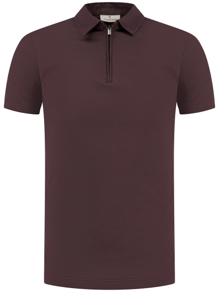 Valenza SUPIMA POLO ZIP 1049 61 EBONY BROWN