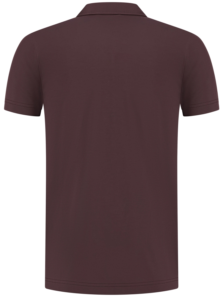 Valenza SUPIMA POLO ZIP 1049 61 EBONY BROWN