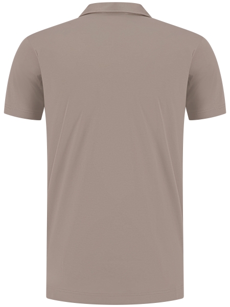 Valenza SUPIMA POLO ZIP 1049 68 LEAD GREY