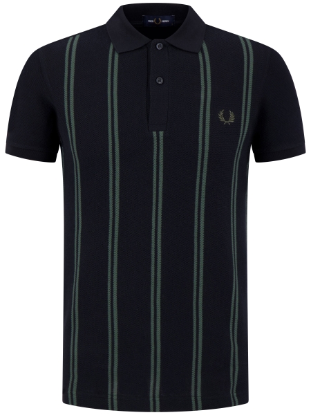 Fred Perry M9881 STRIPED 102 BLACK