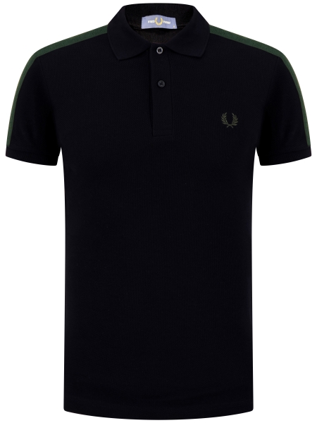 Fred Perry M9890 TOWEL TAPE POLO 102 BLACK