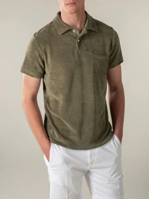 Aurelien TERRY POLO OLIVE foto 3