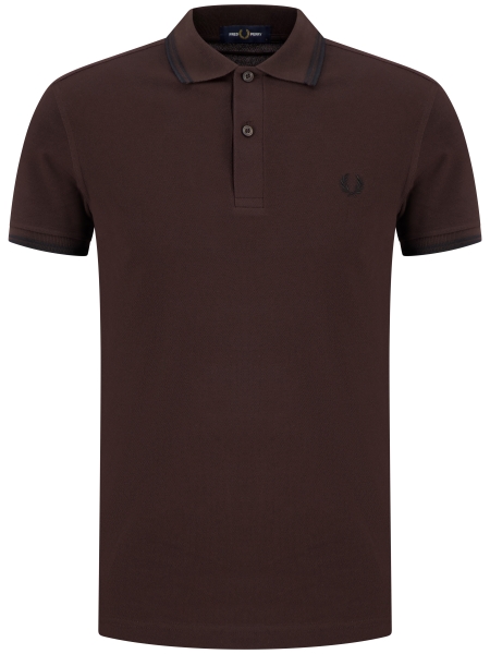Fred Perry M3600 86C RICH BROWN/BLACK