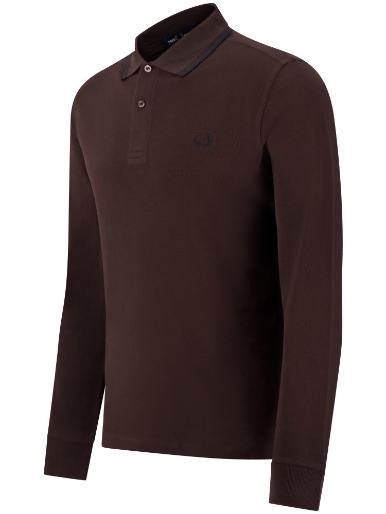 Fred Perry M3636 86C RICH BROWN/BLACK
