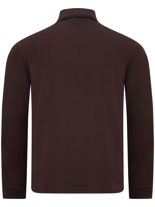 Fred Perry M3636 86C RICH BROWN/BLACK foto 3