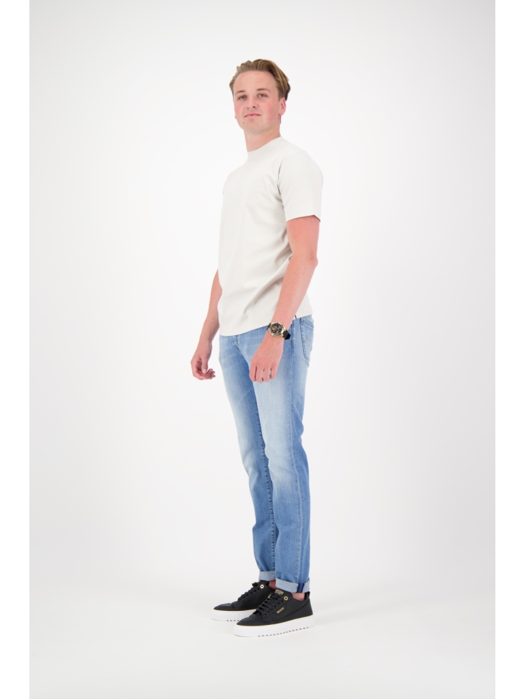 Valenza SUPIMA T-SHIRT 1001 15 PEARL GREY