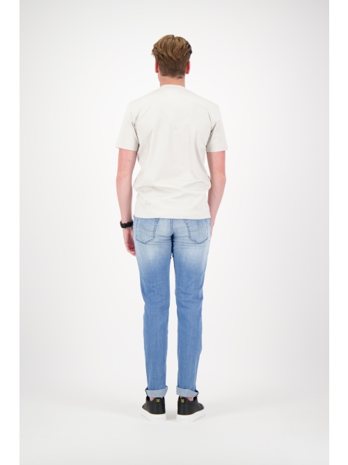 Valenza SUPIMA T-SHIRT 1001 15 PEARL GREY foto 7