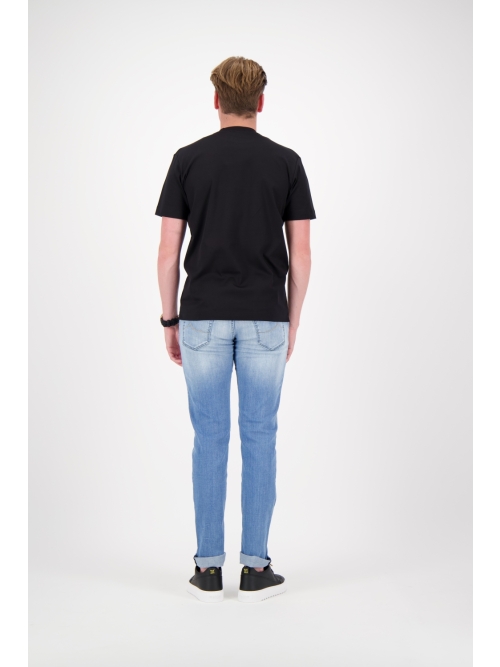 Valenza SUPIMA T-SHIRT 1001 48 BLACK foto 6