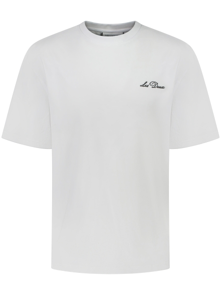 Les Deux LDM101222 CREW T-SHIRT 201100 WHITE/BLACK Les Deux LDM101222 CREW T-SHIRT 201100 WHITE/BLACK