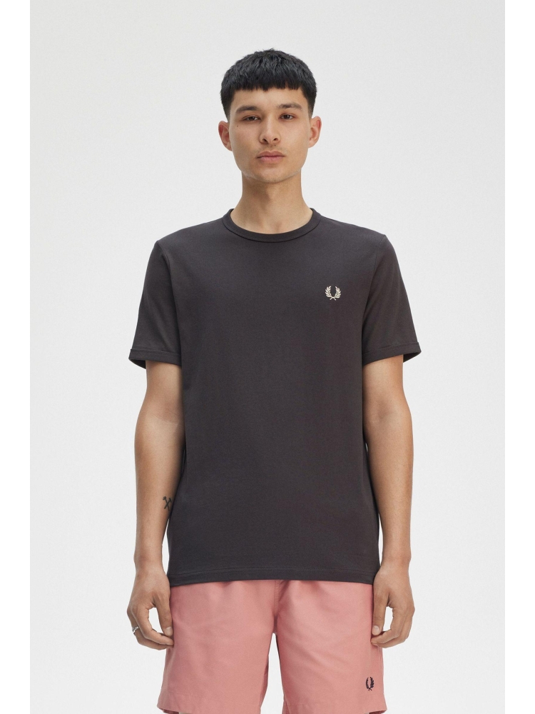 Fred Perry M3519 RINGER Y93 ANCHOR GREY